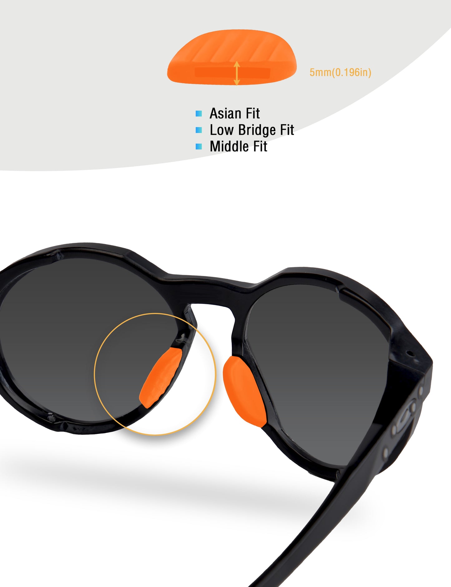 Orange-Asian Fit Middle