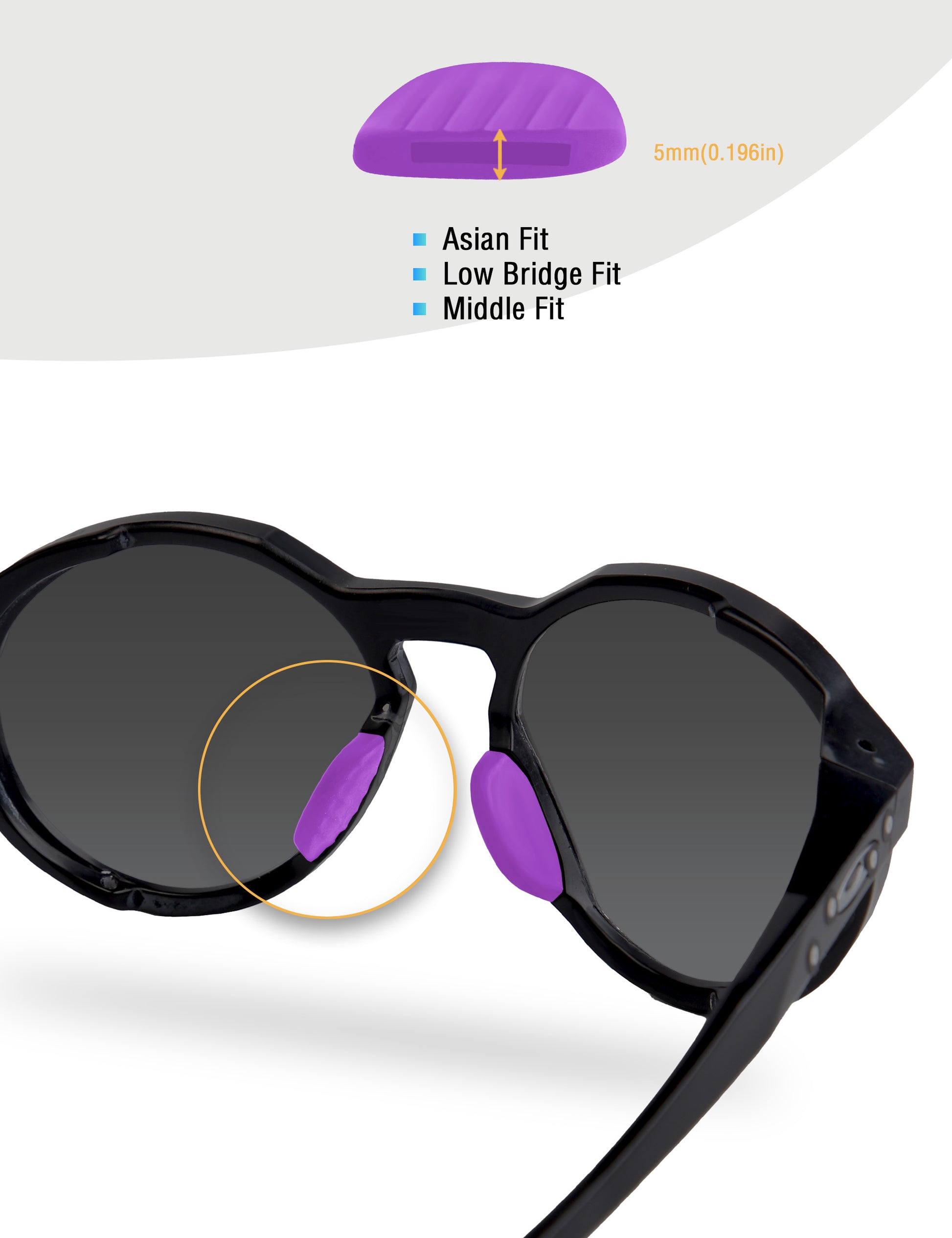 Purple-Asian Fit Middle