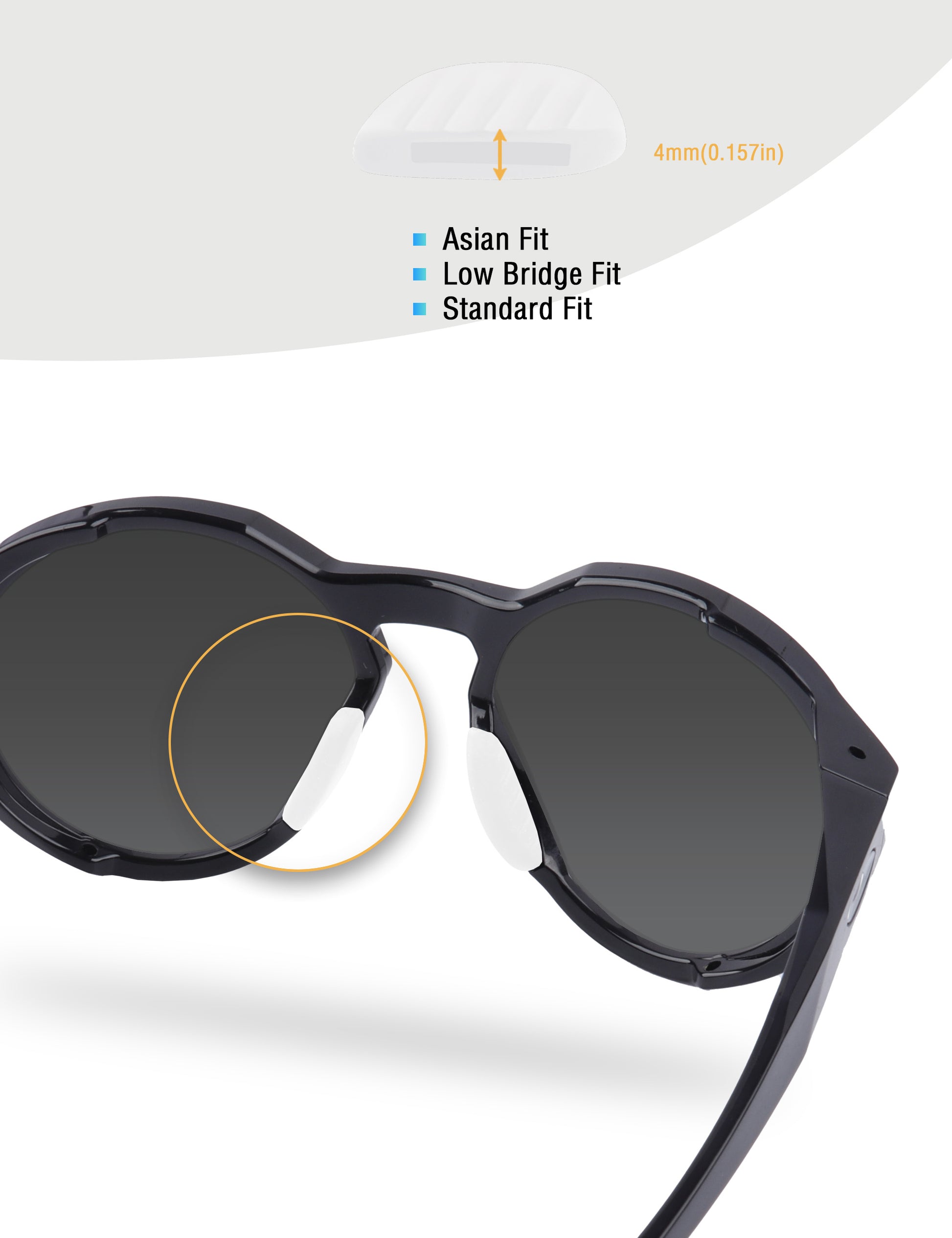 White-Asian Fit Standard