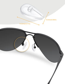 Replacement Nose Pads for Oliver Peoples Nitro