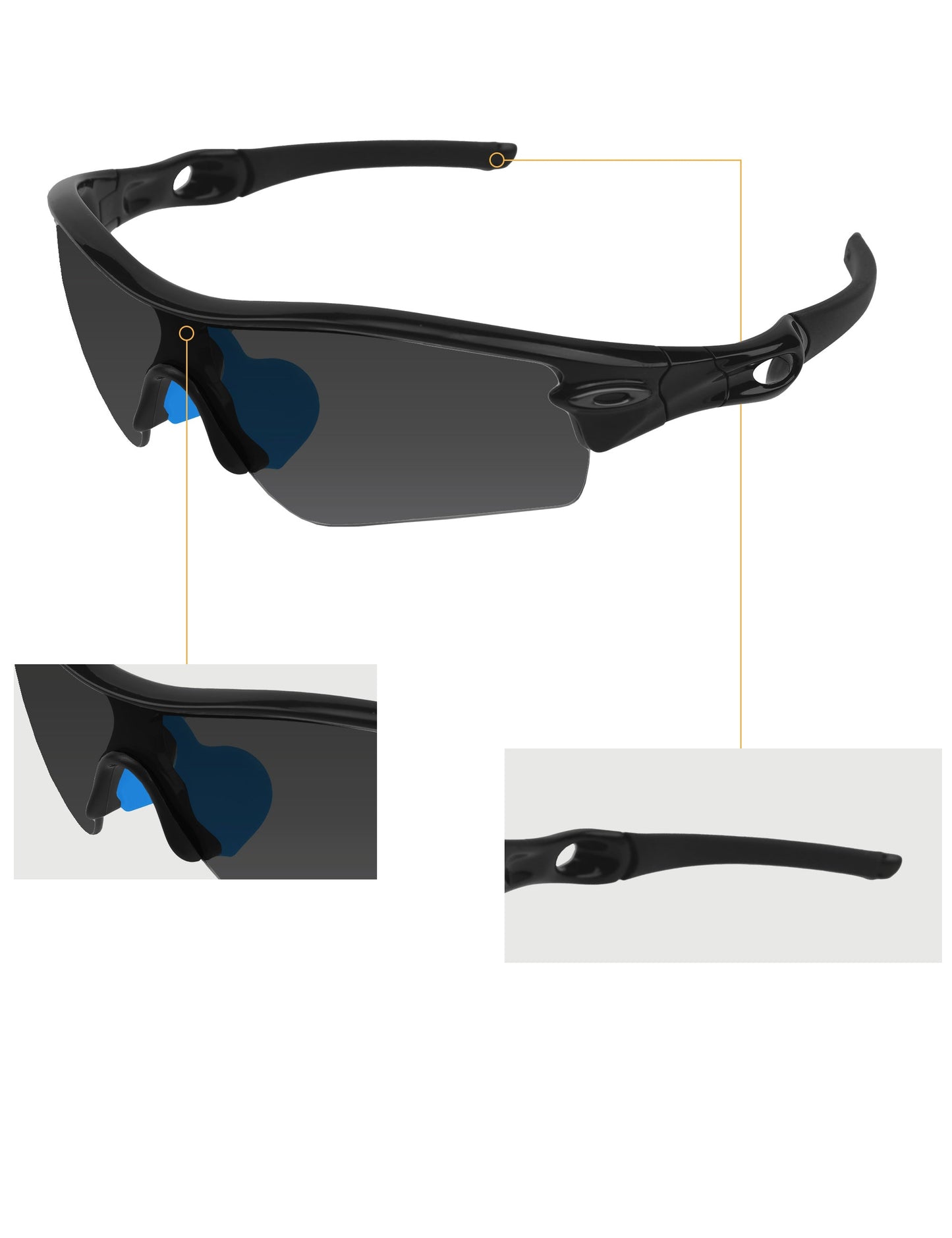 Blue-Asian Fit Large