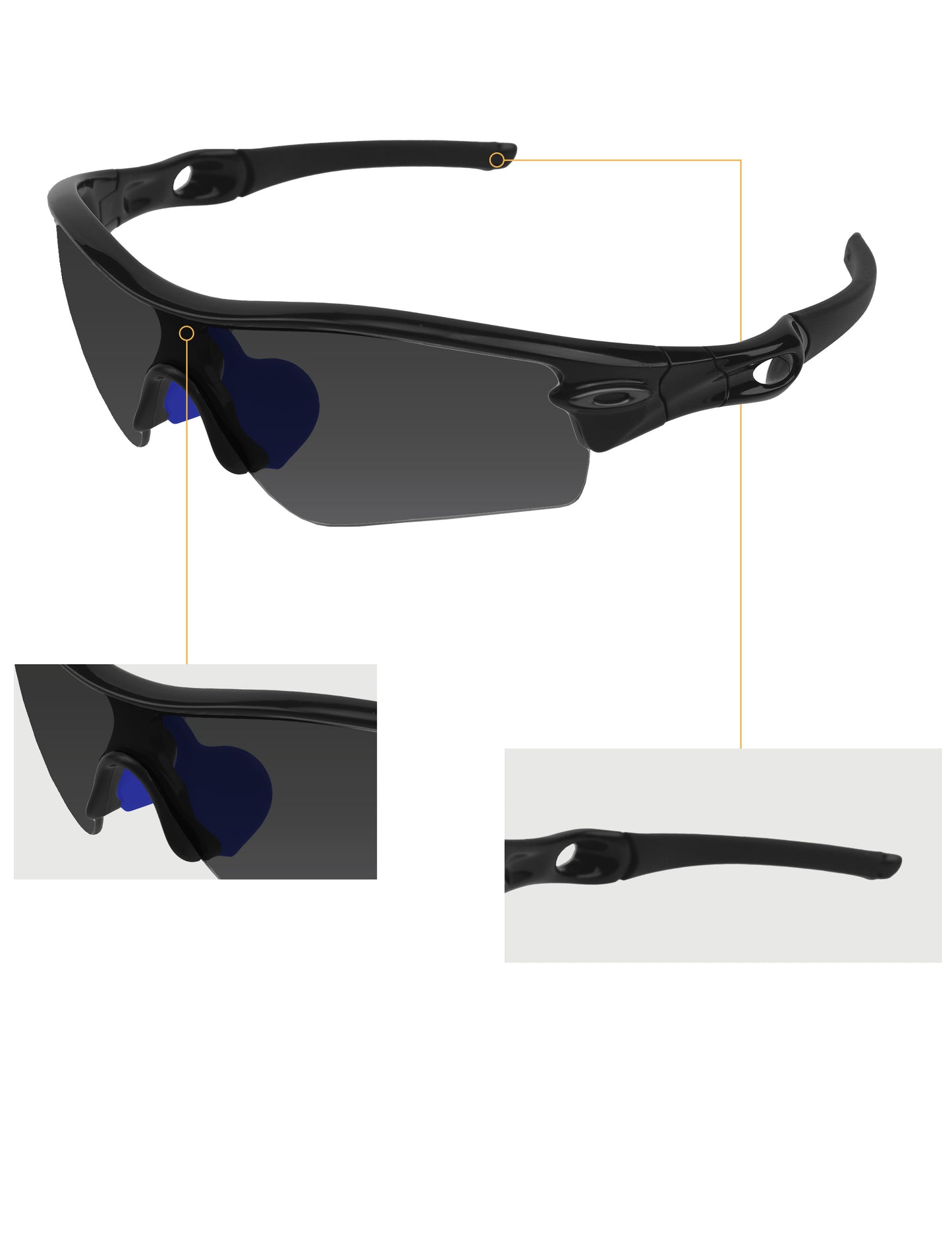 Deep Blue-Asian Fit Large