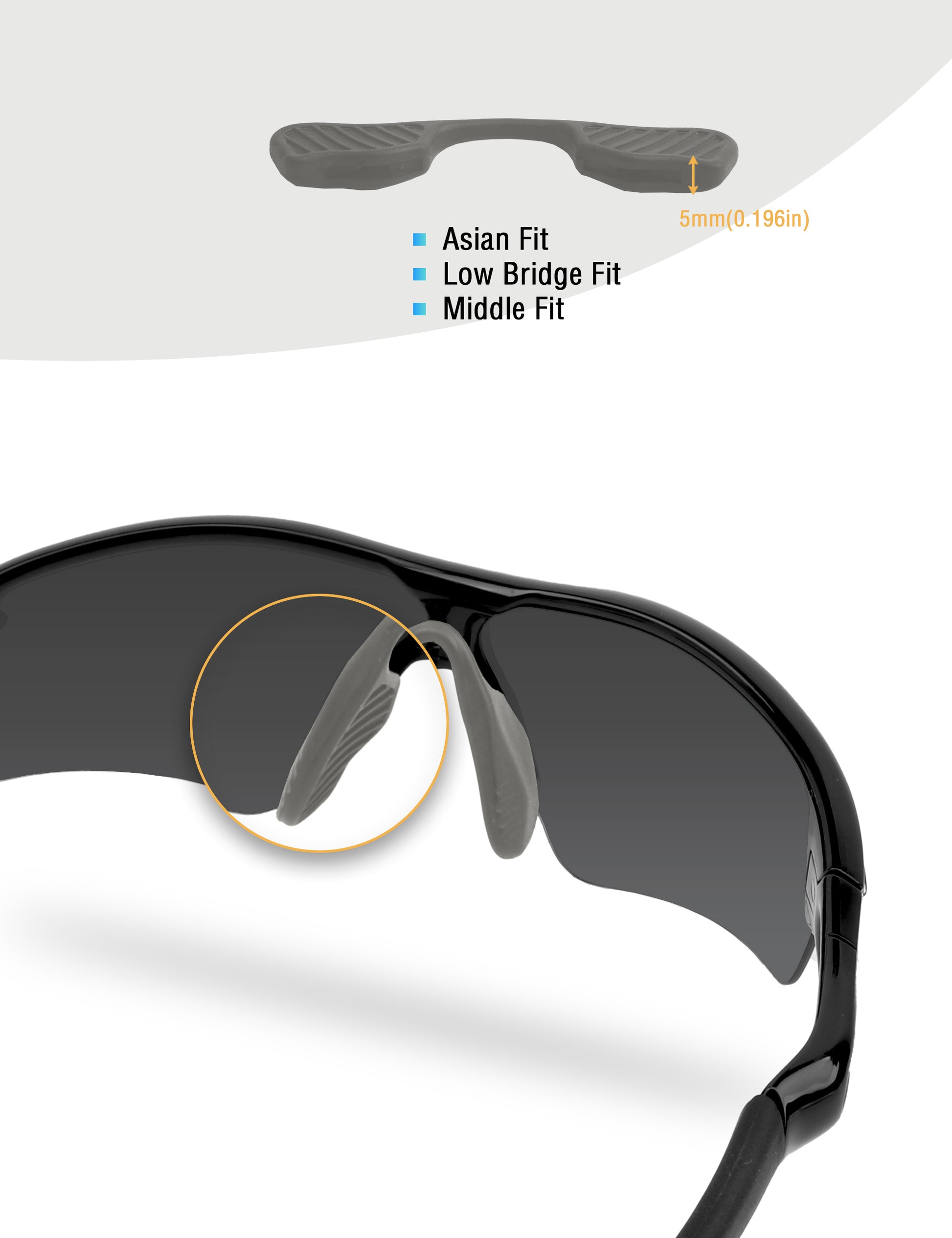 Gray-Asian Fit Middle