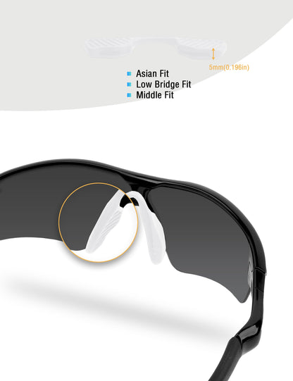 White-Asian Fit Middle