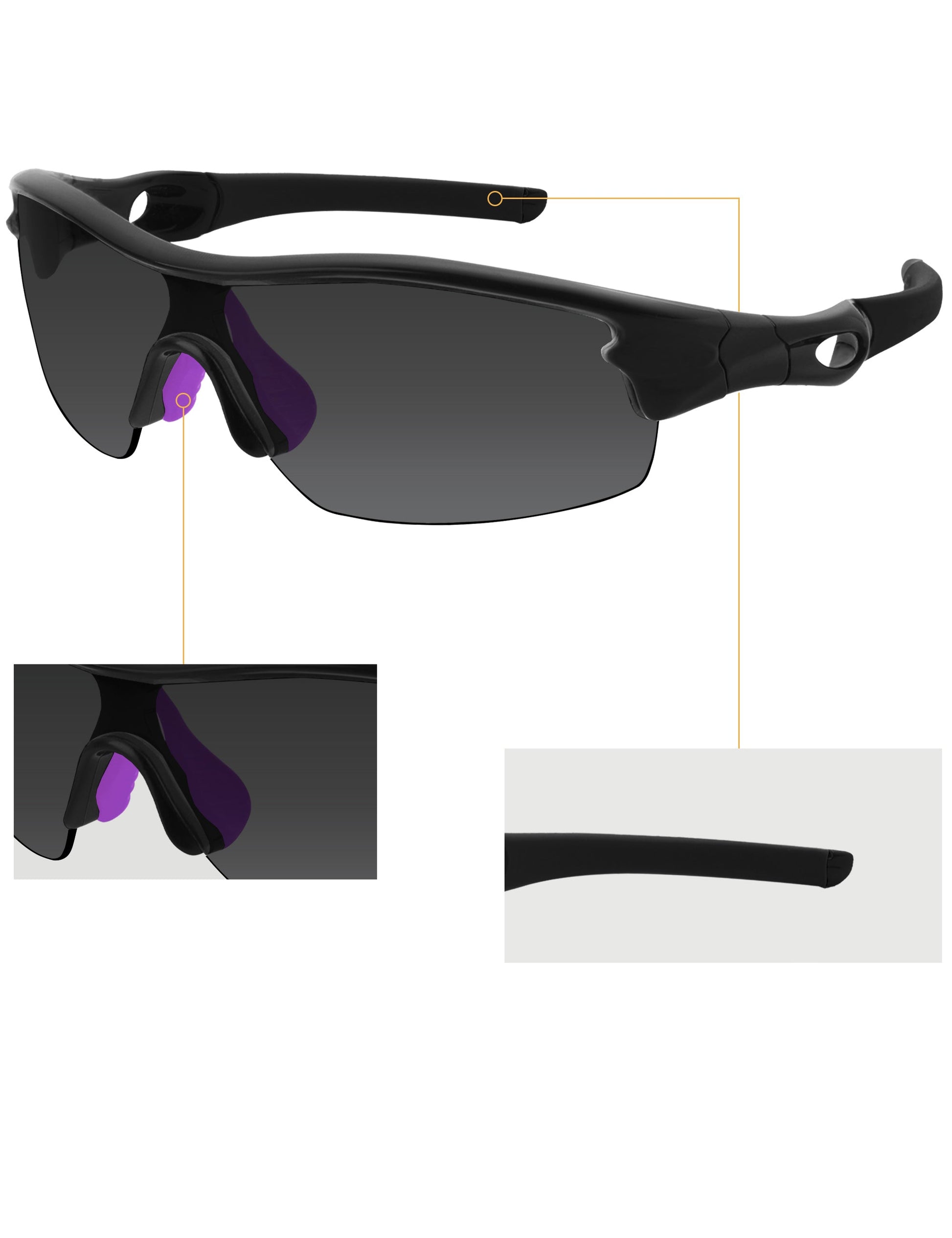 Purple-Asian Fit Middle