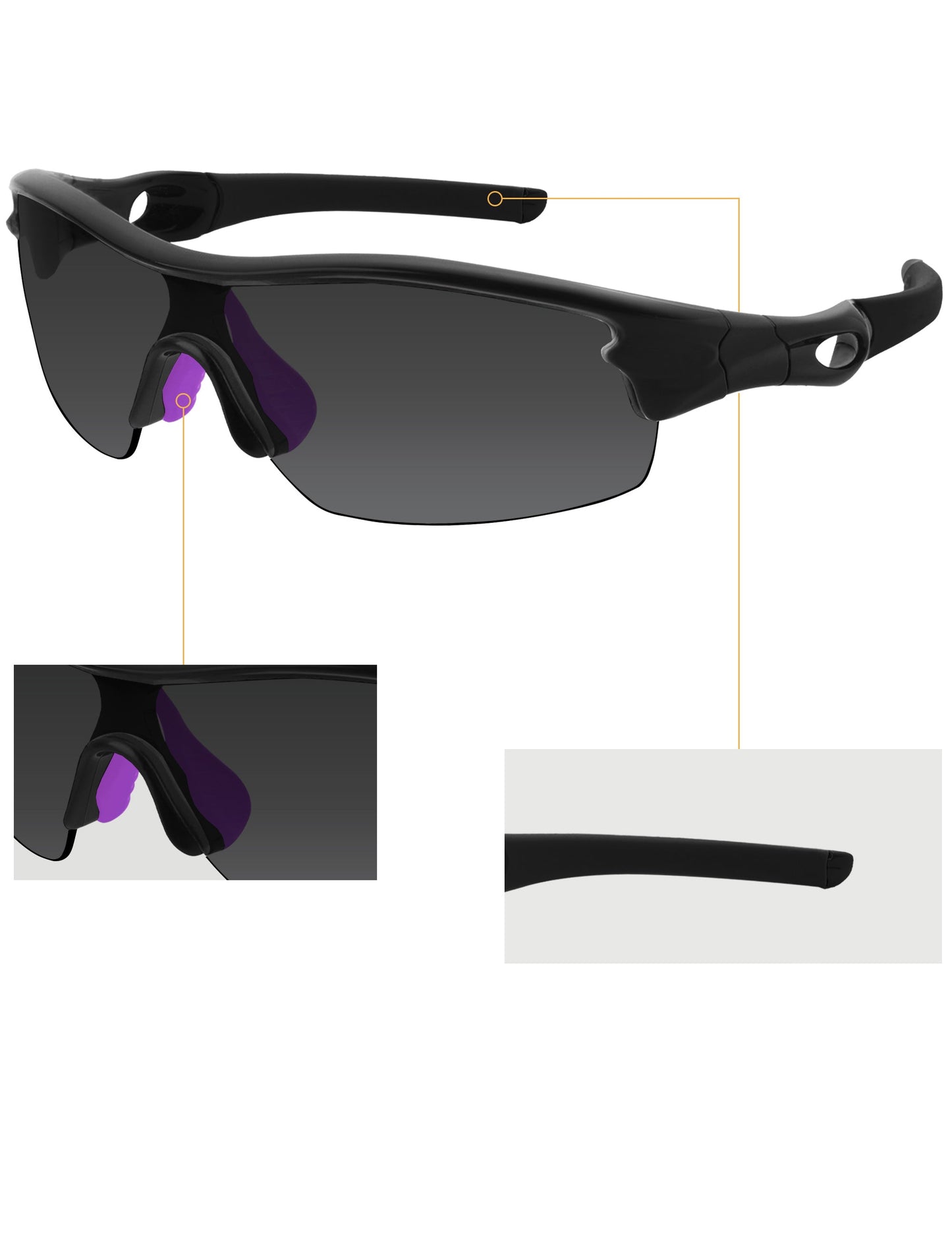 Purple-Asian Fit Middle