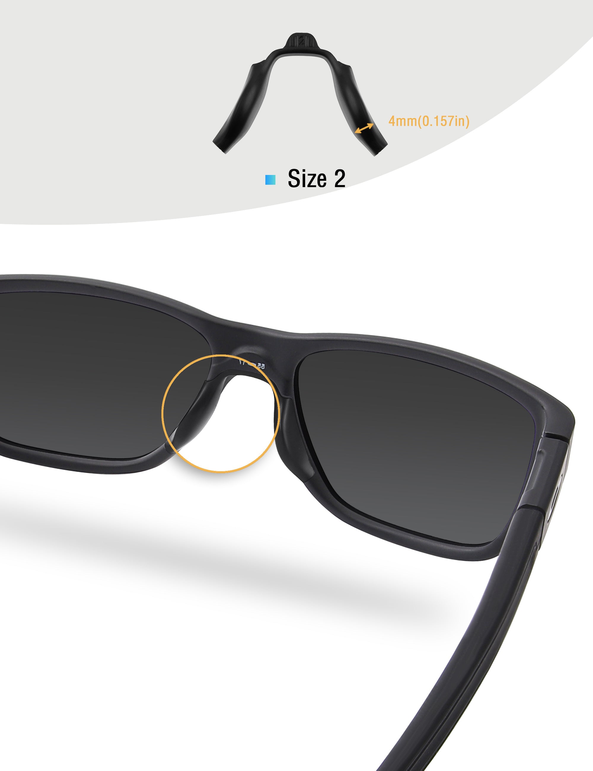 Custom Replacement Nose Piece for Oakley Litebeam OX8140