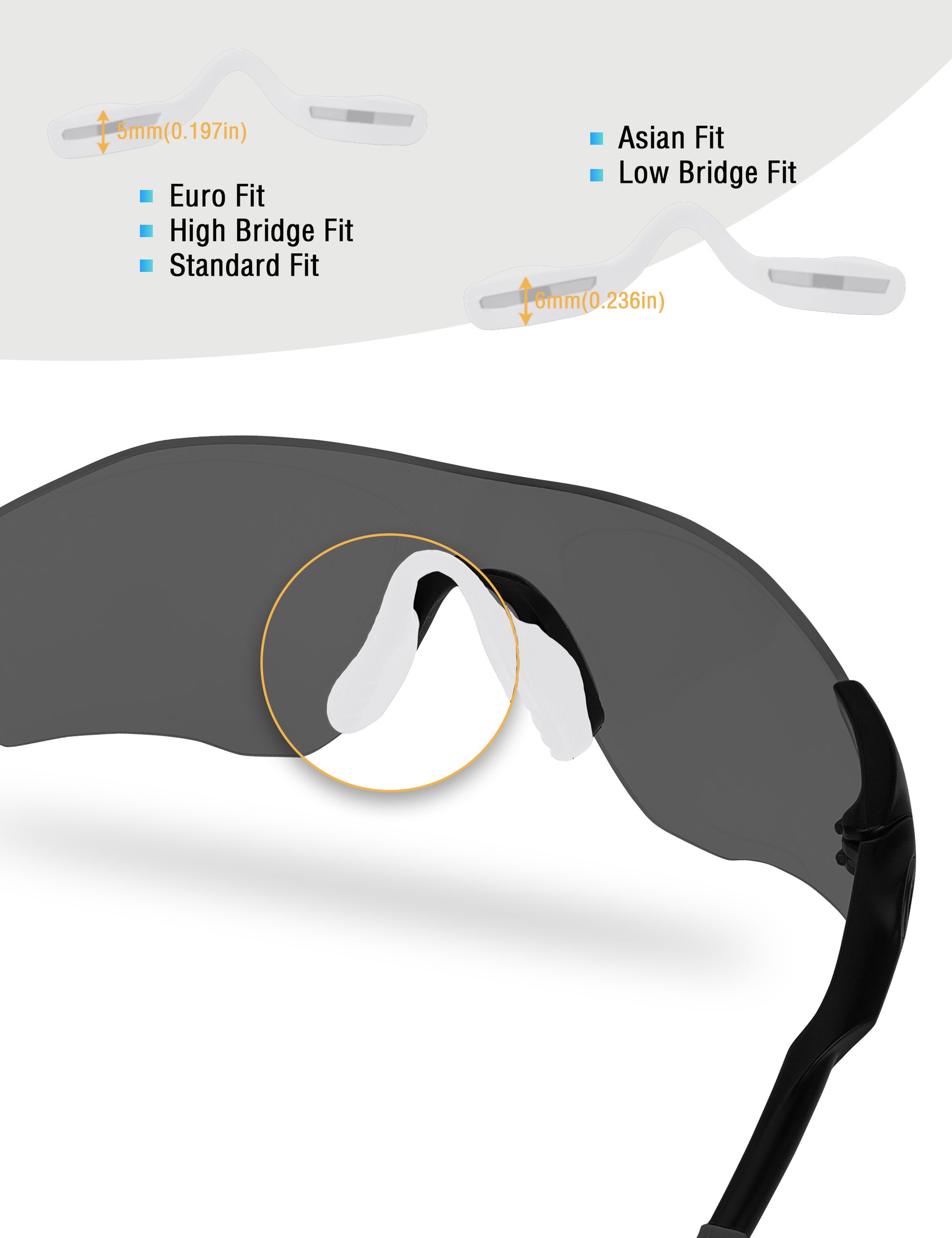 White-Asian Fit Standard