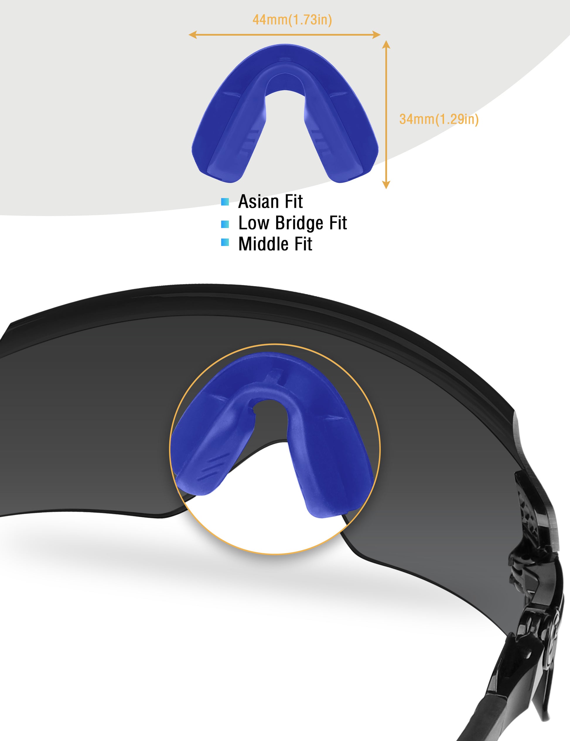 Deep Blue-Asian Fit Middle