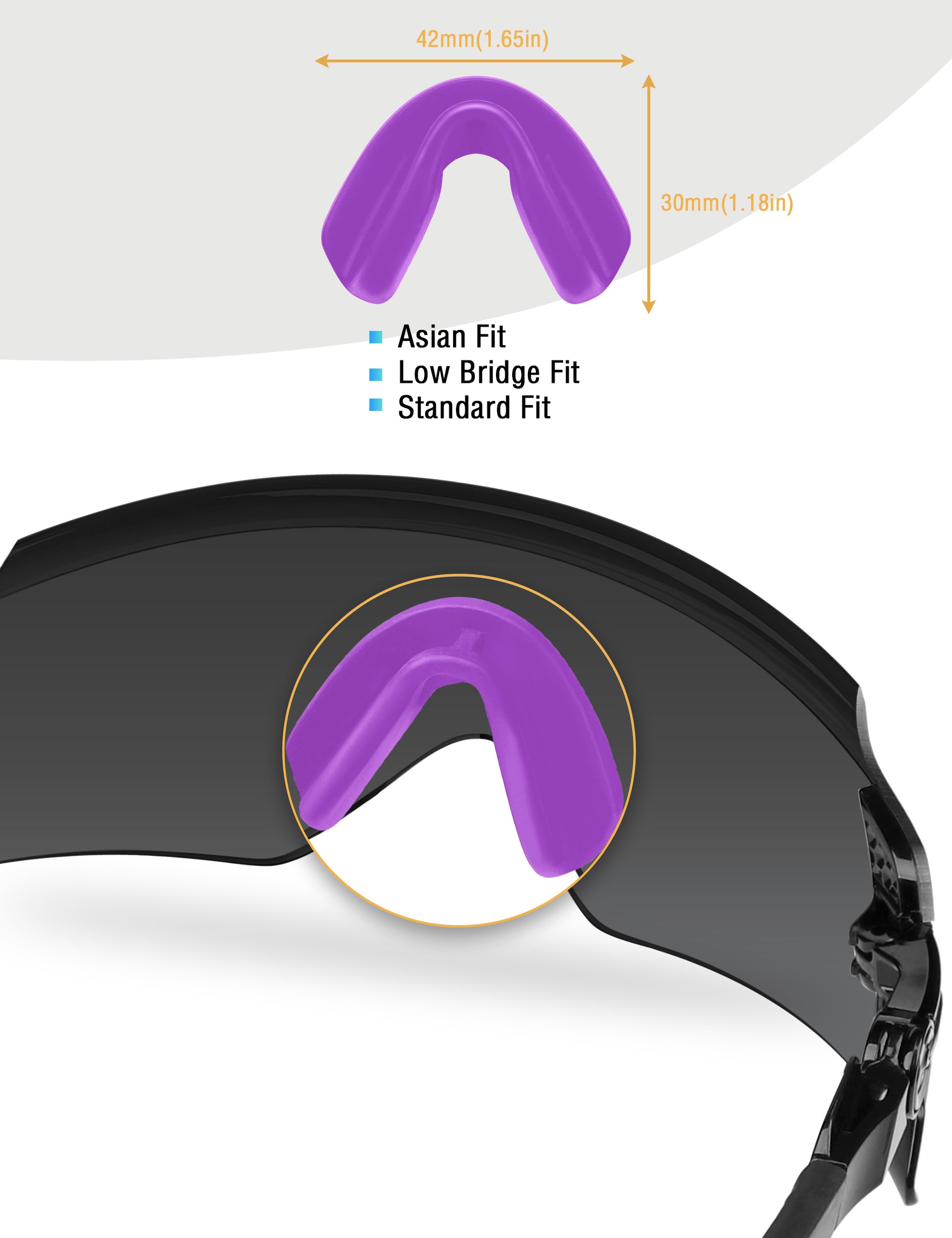 Purple-Asian Fit Standard