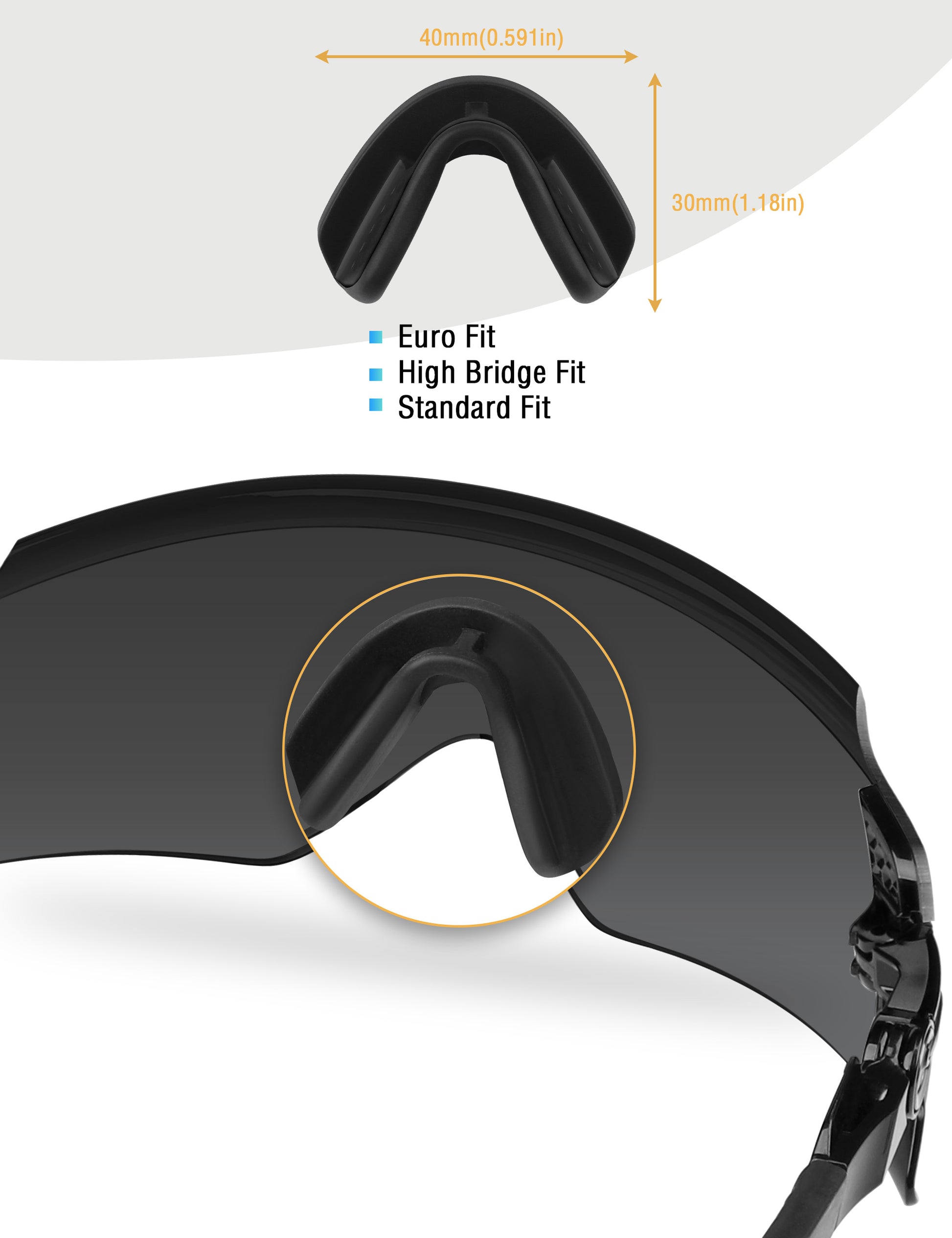 Black-Euro Fit Standard