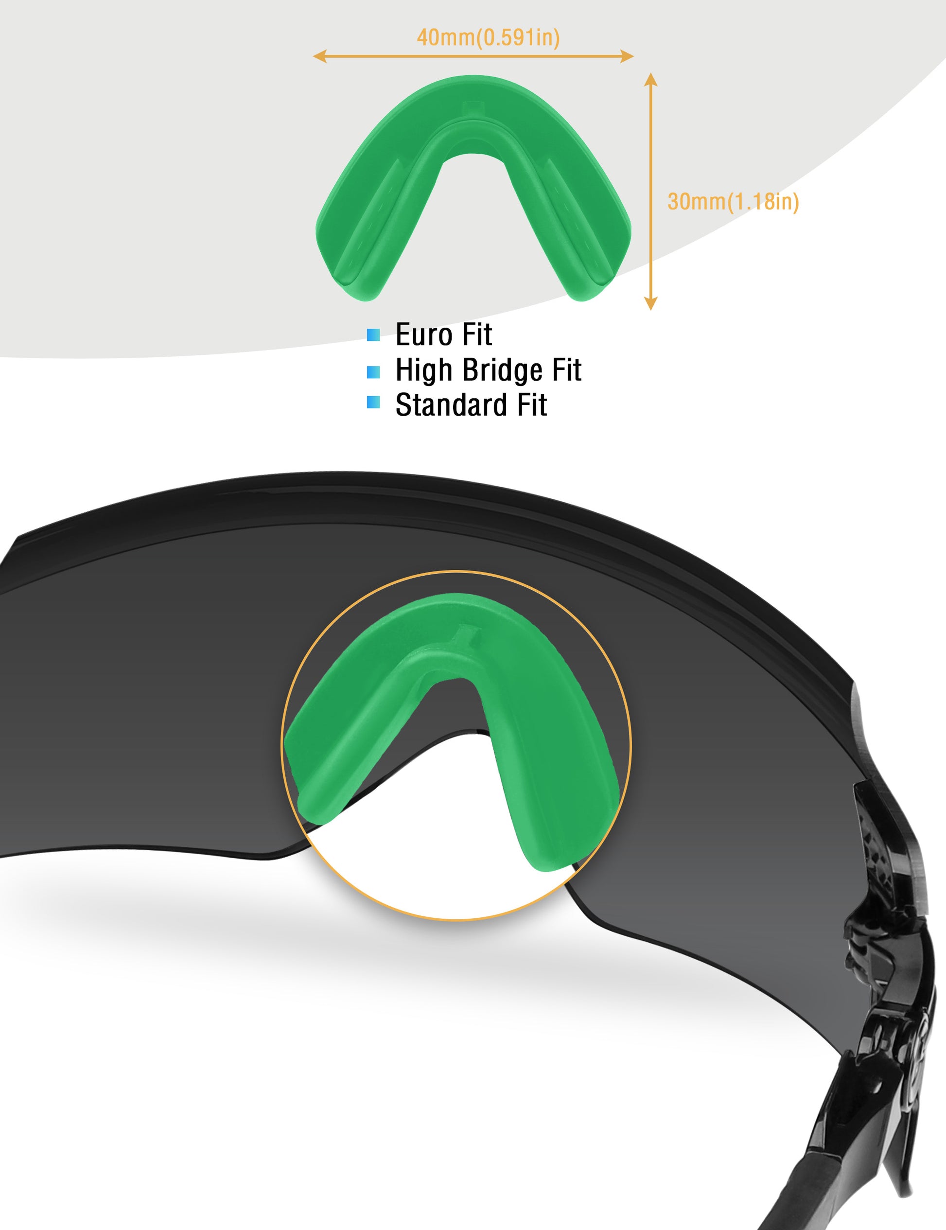 Deep Green-Euro Fit Standard