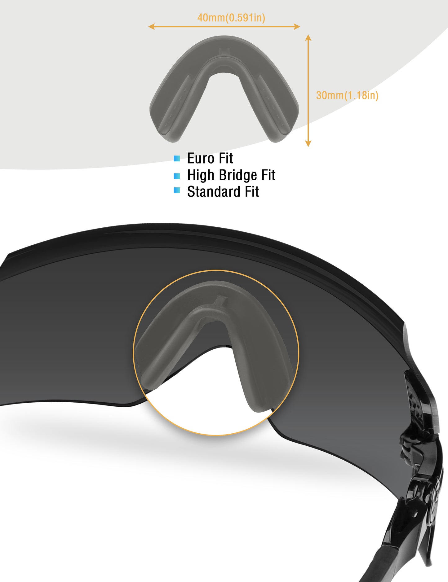Gray-Euro Fit Standard