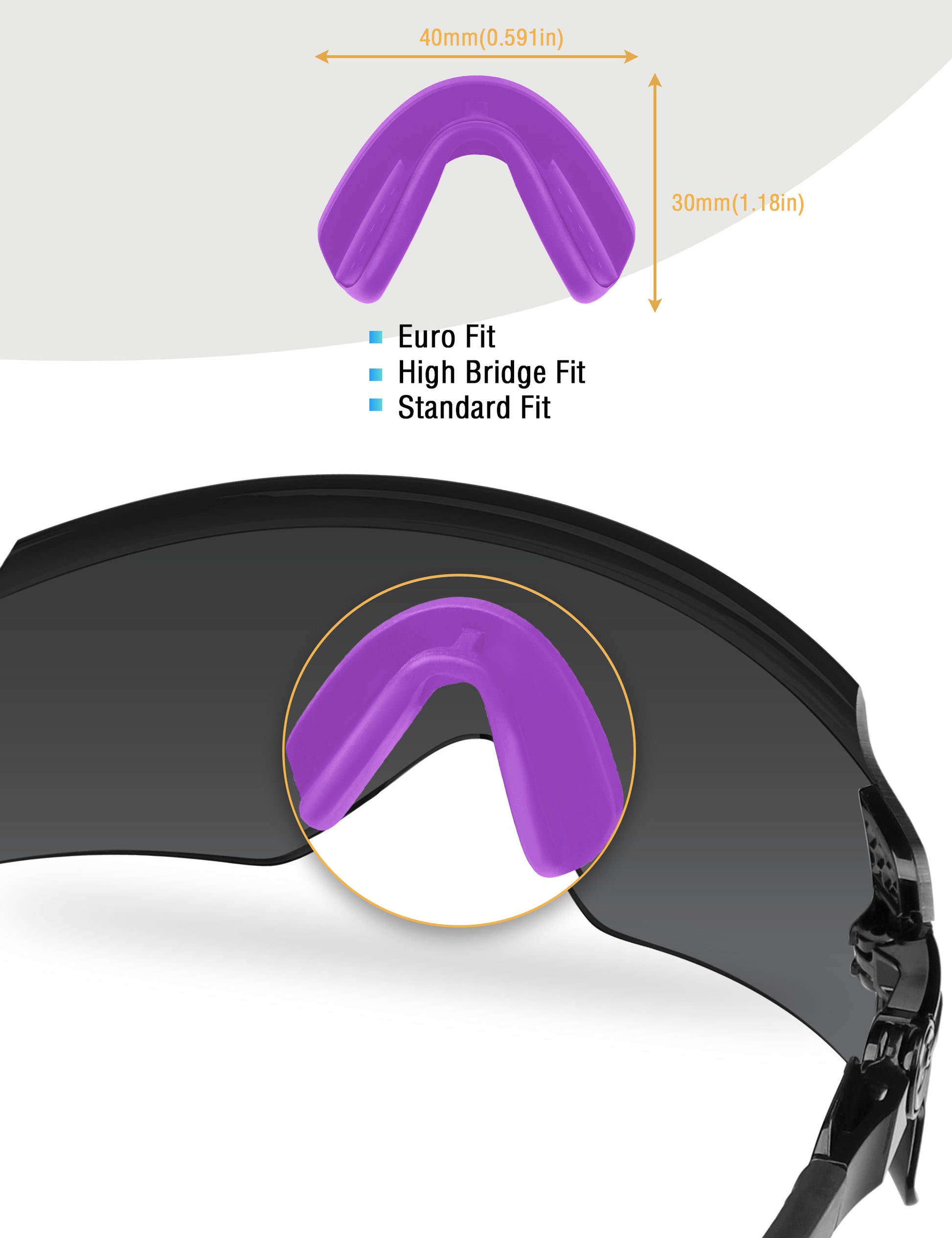 Purple-Euro Fit Standard