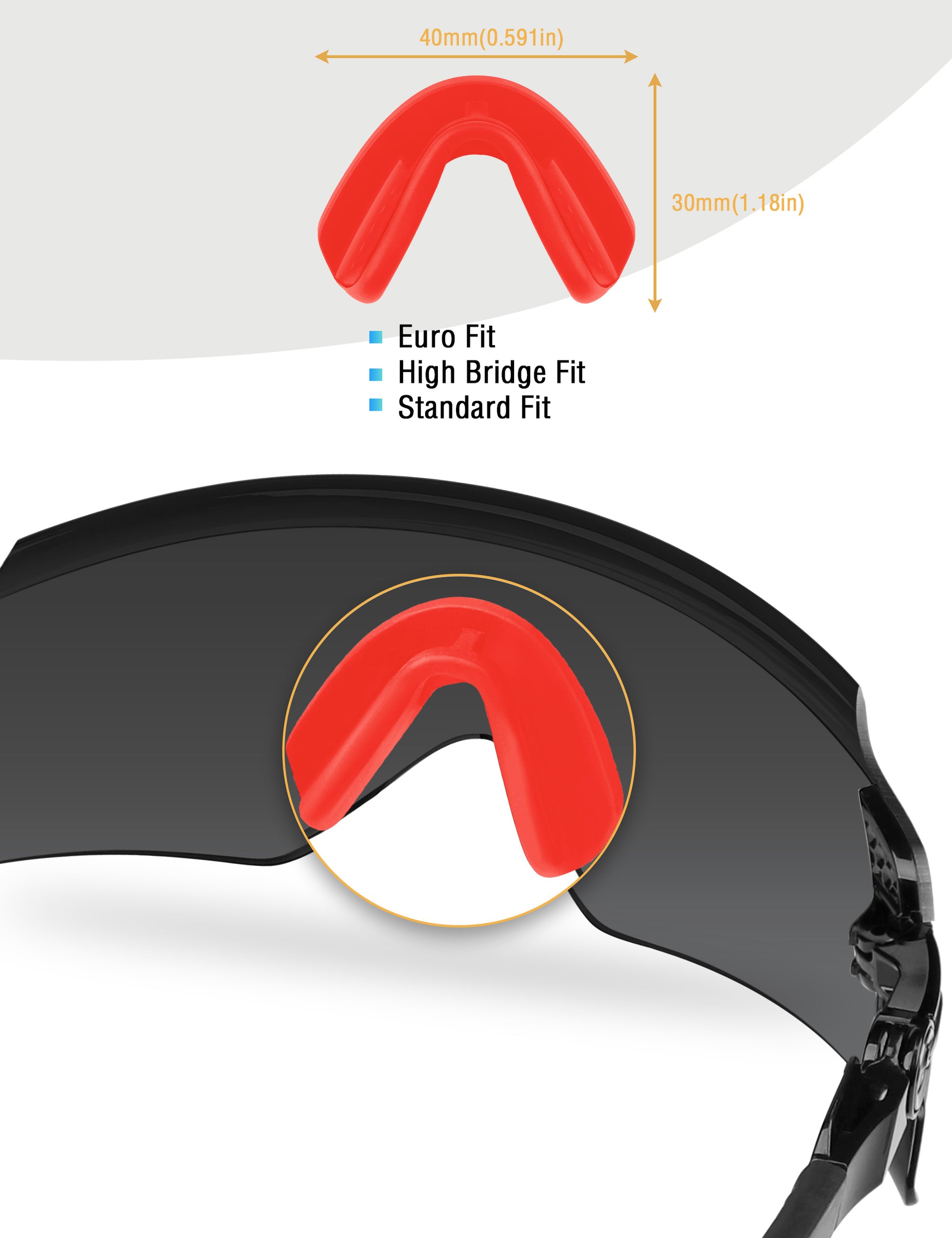 Red-Euro Fit Standard