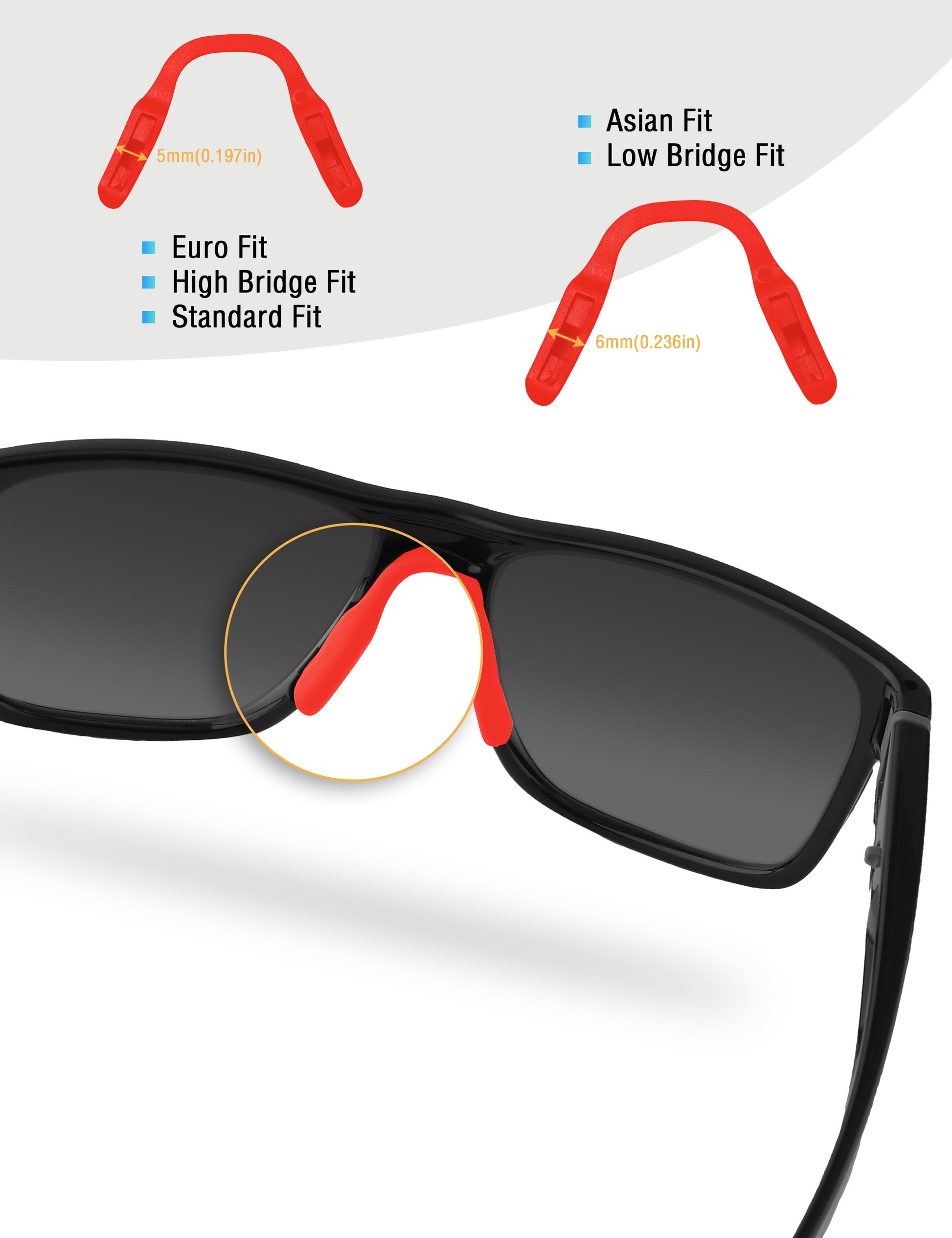 Red-Asian Fit Standard
