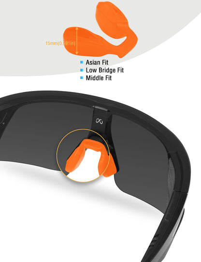 Orange-Asian Fit Middle