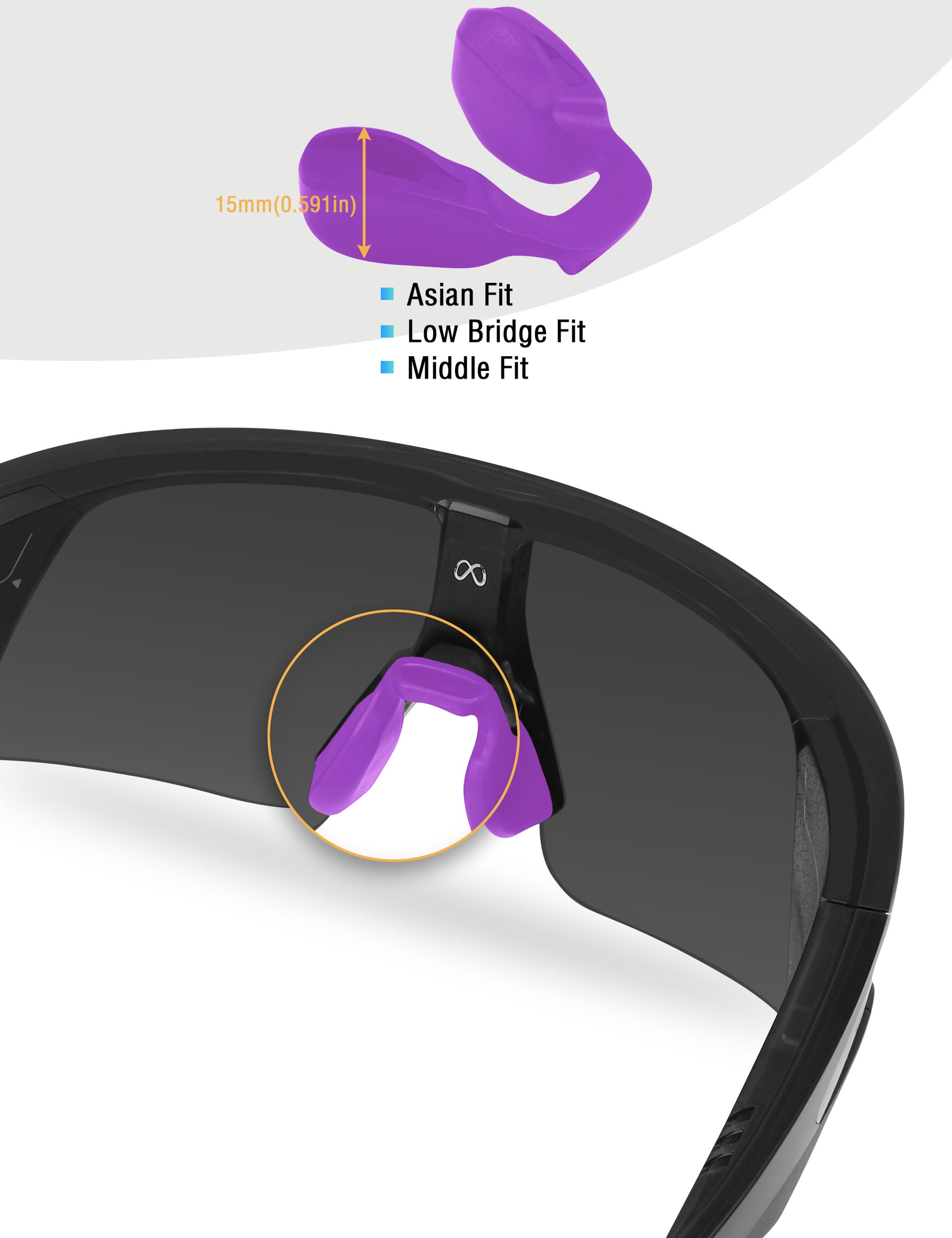 Purple-Asian Fit Middle