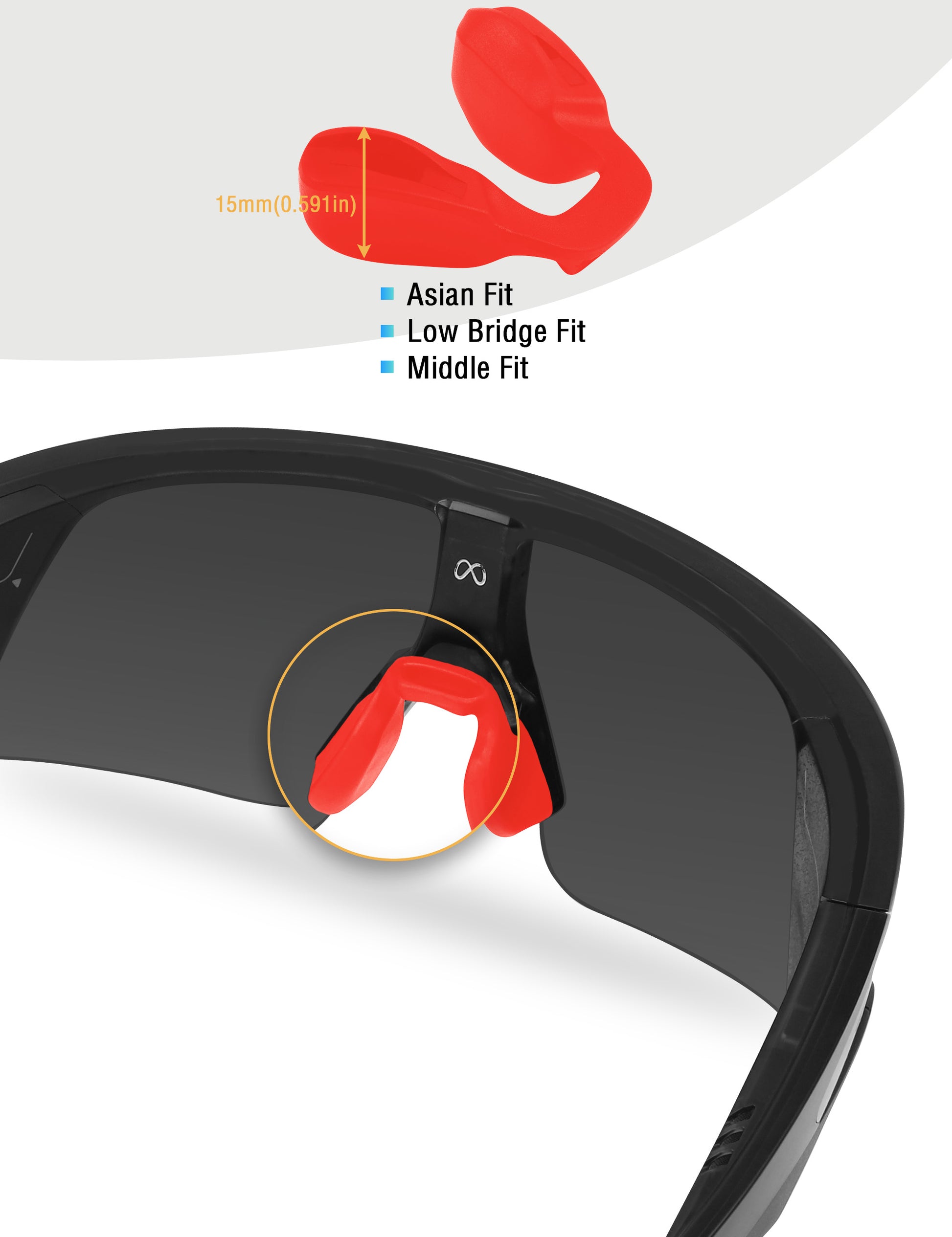 Red-Asian Fit Middle