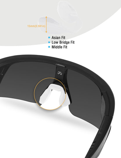 White-Asian Fit Middle