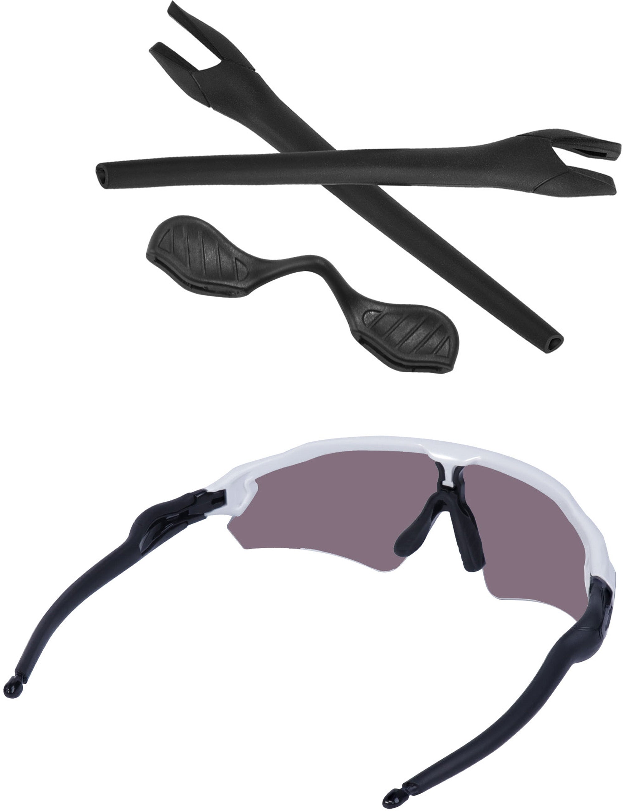 Custom Replacement Rubber Kits for Oakley Radar EV Path Asian Fit