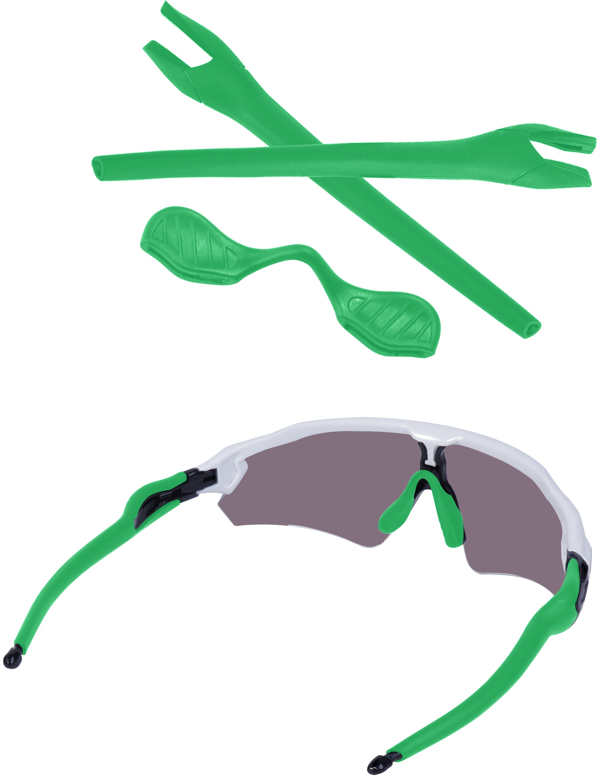Custom Replacement Rubber Kits for Oakley Radar EV Path Asian Fit