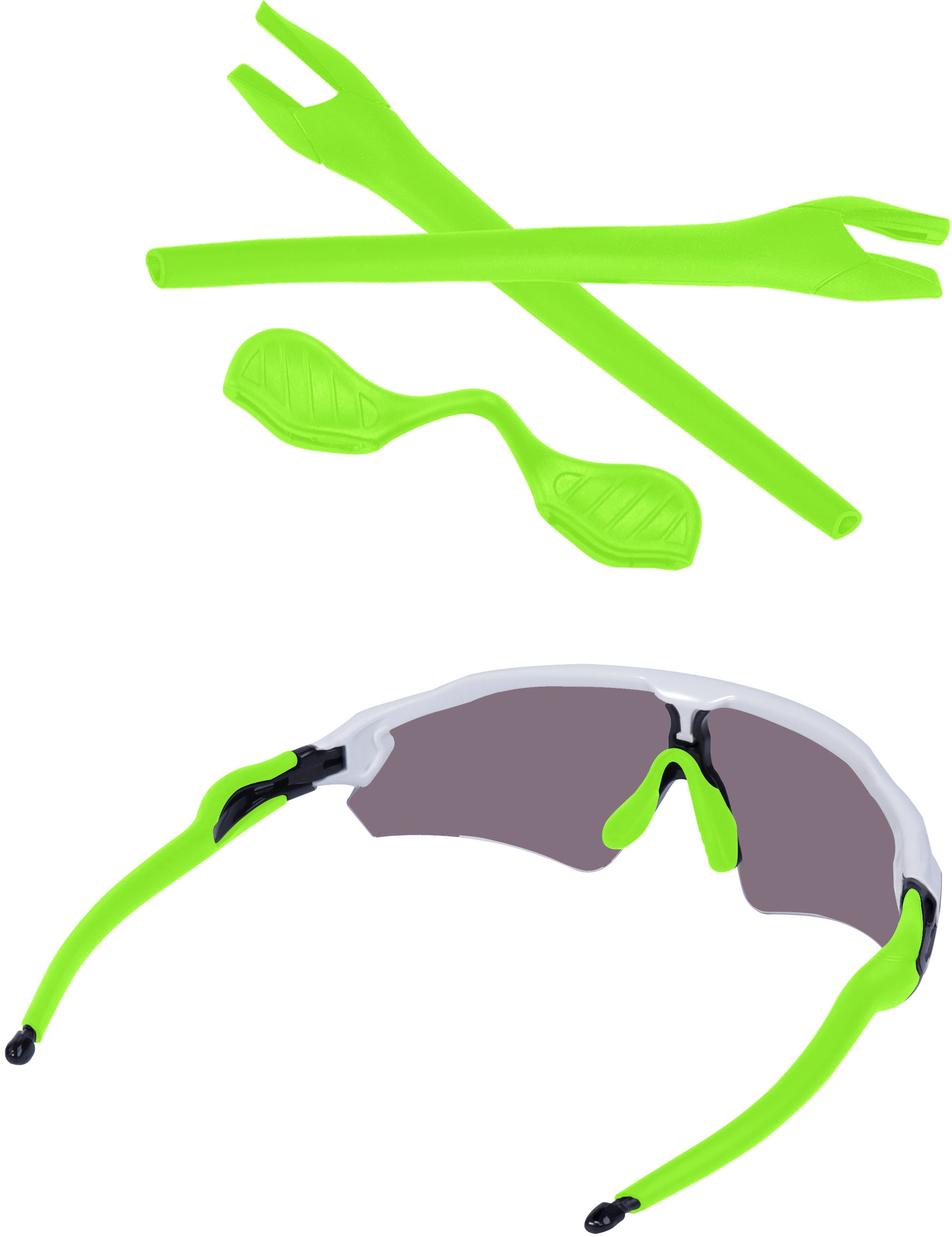 Custom Replacement Rubber Kits for Oakley Radar EV Path Asian Fit