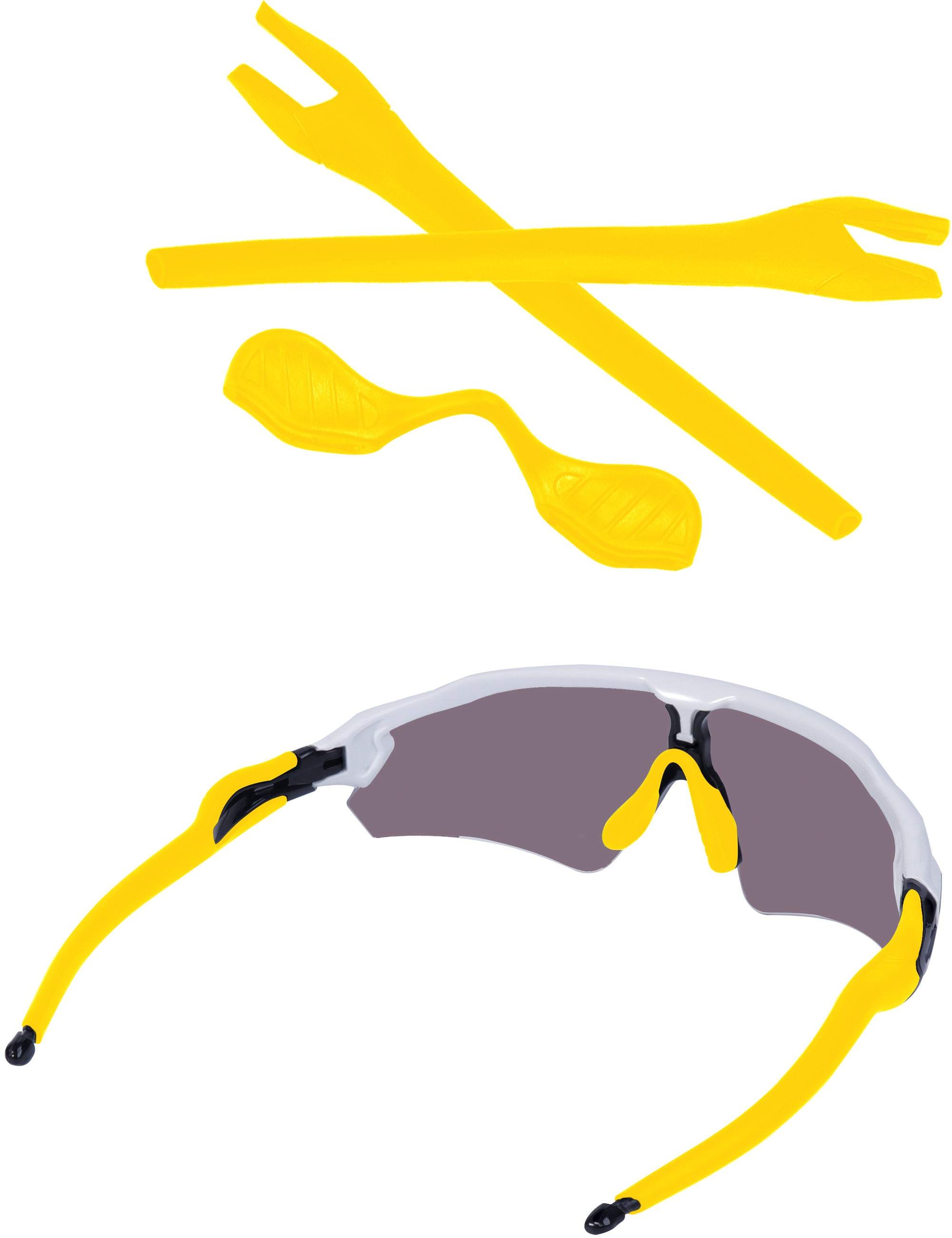 Custom Replacement Rubber Kits for Oakley Radar EV Path Asian Fit