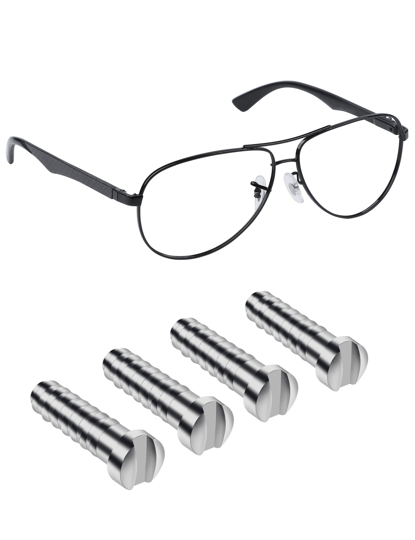 Silver-Flat Slotted-1.4x1.0x3.5