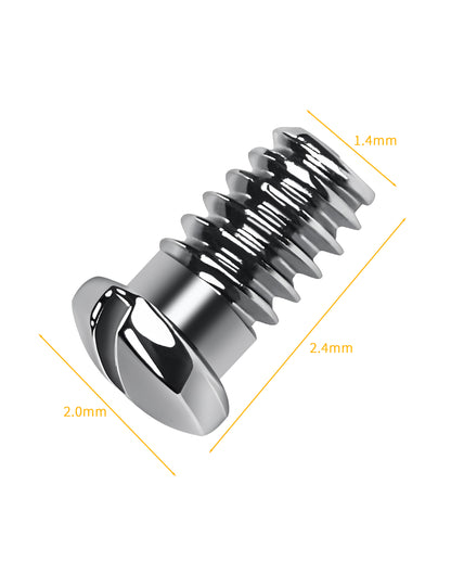 Silver-Round Slotted-2.0x1.4x2.4