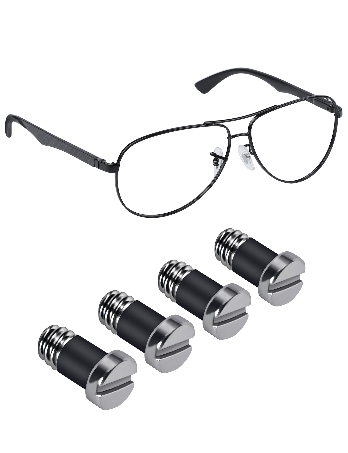 Silver-Flat Slotted-2.0x1.4x2.6