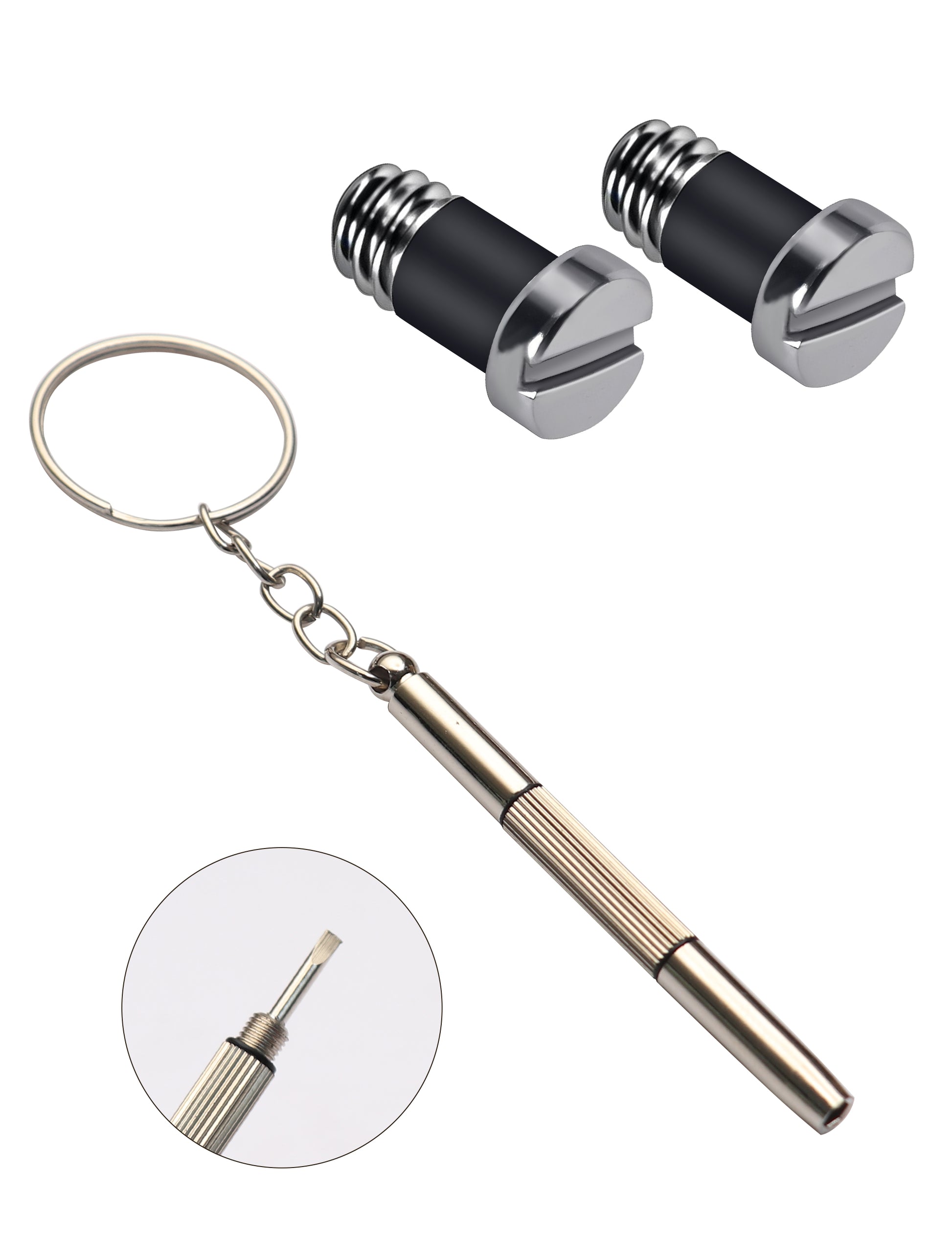 Silver-Flat Slotted-2.0x1.4x2.6