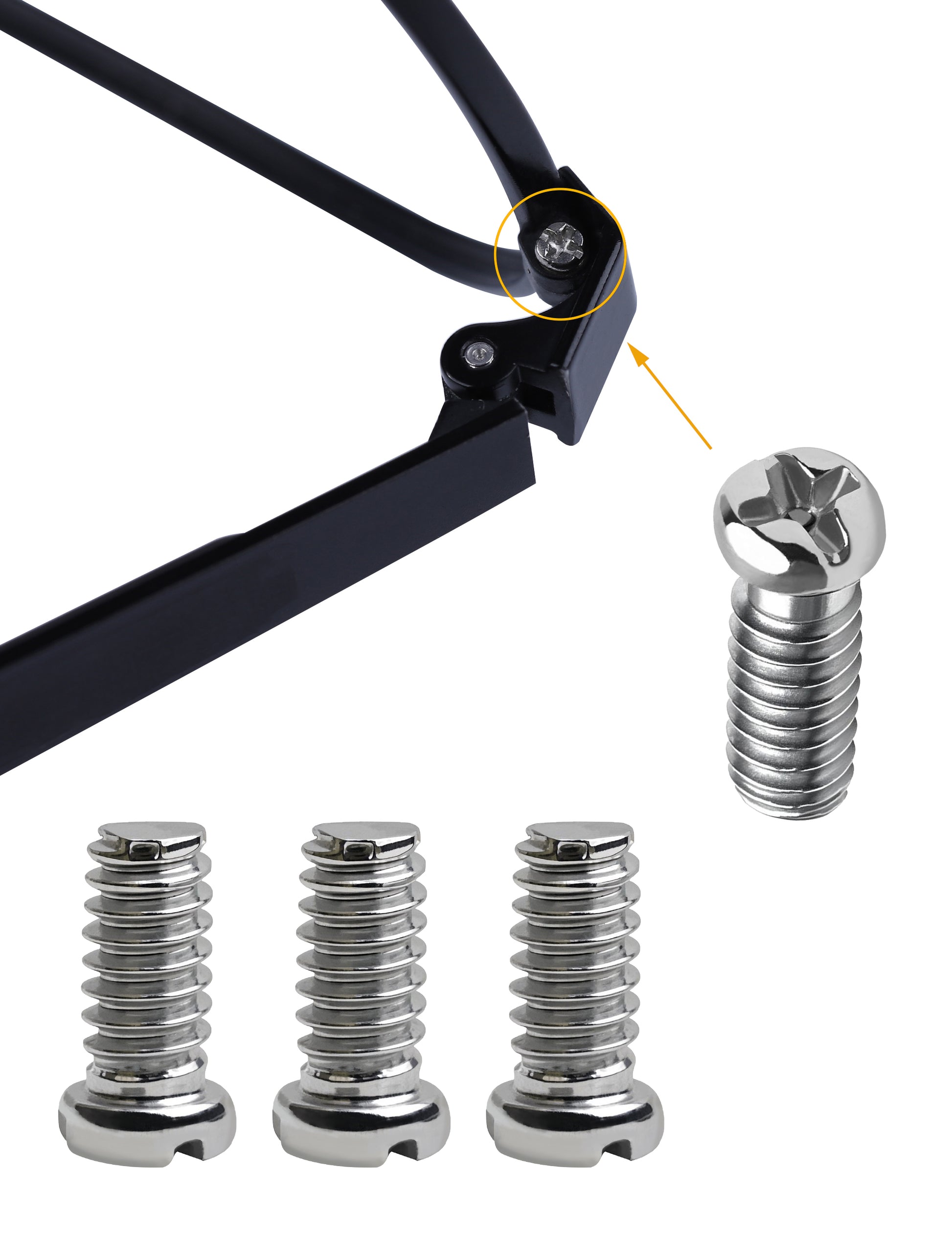 Silver-Flat Phillips-2.0x1.4x3.6