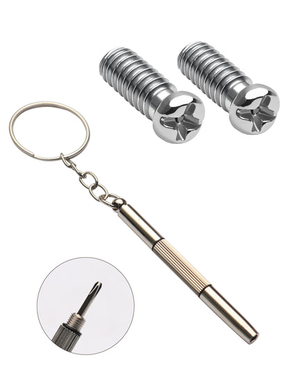 Silver-Flat Phillips-2.0x1.4x3.6