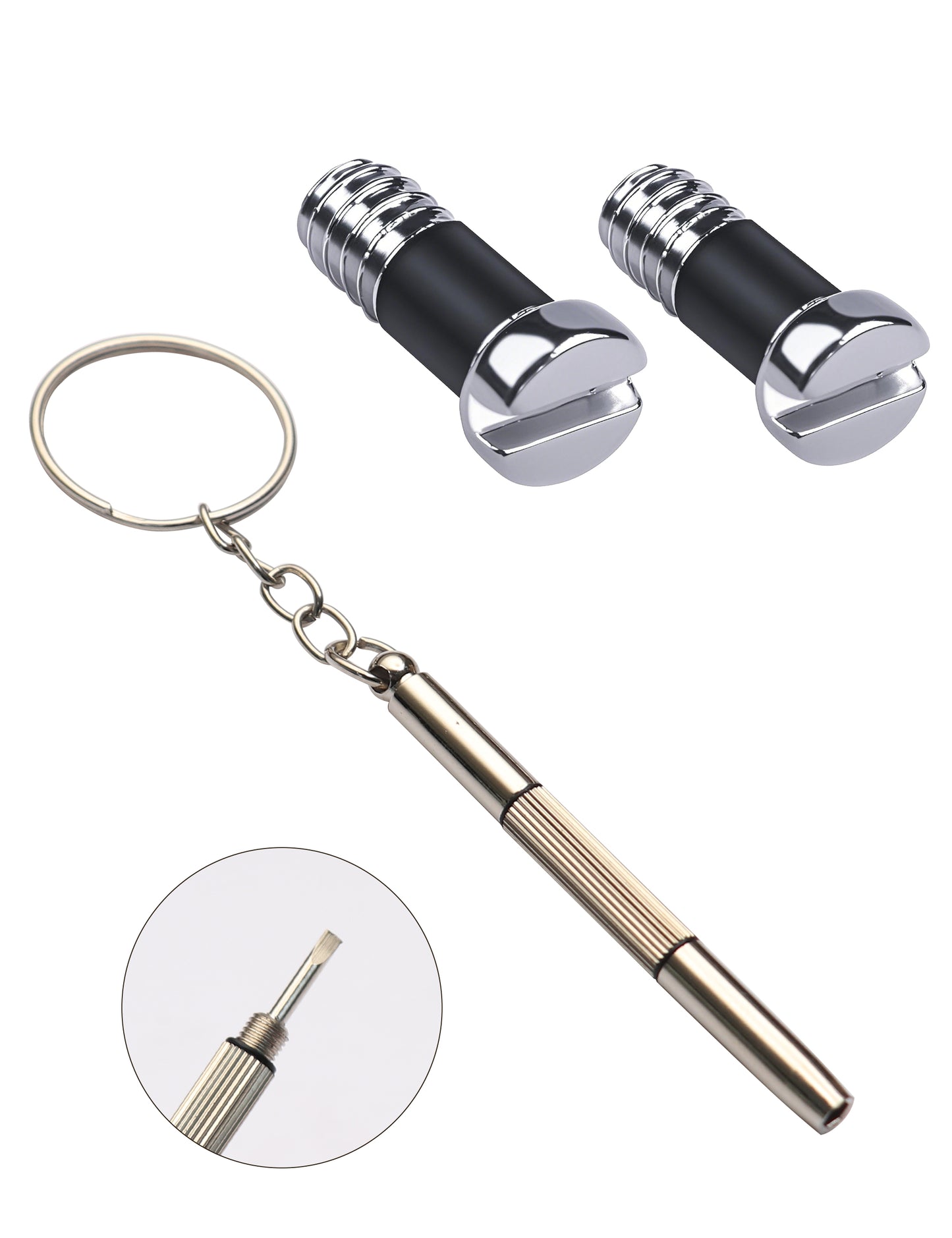 Silver-Flat Slotted-2.0x1.4x3.6