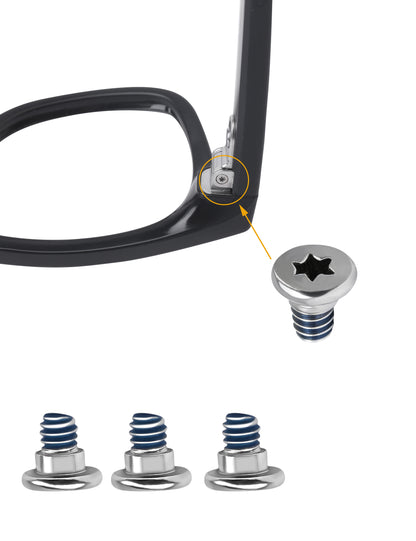 Silver-Flat Torx-2.5x1.5x1.2x2.2