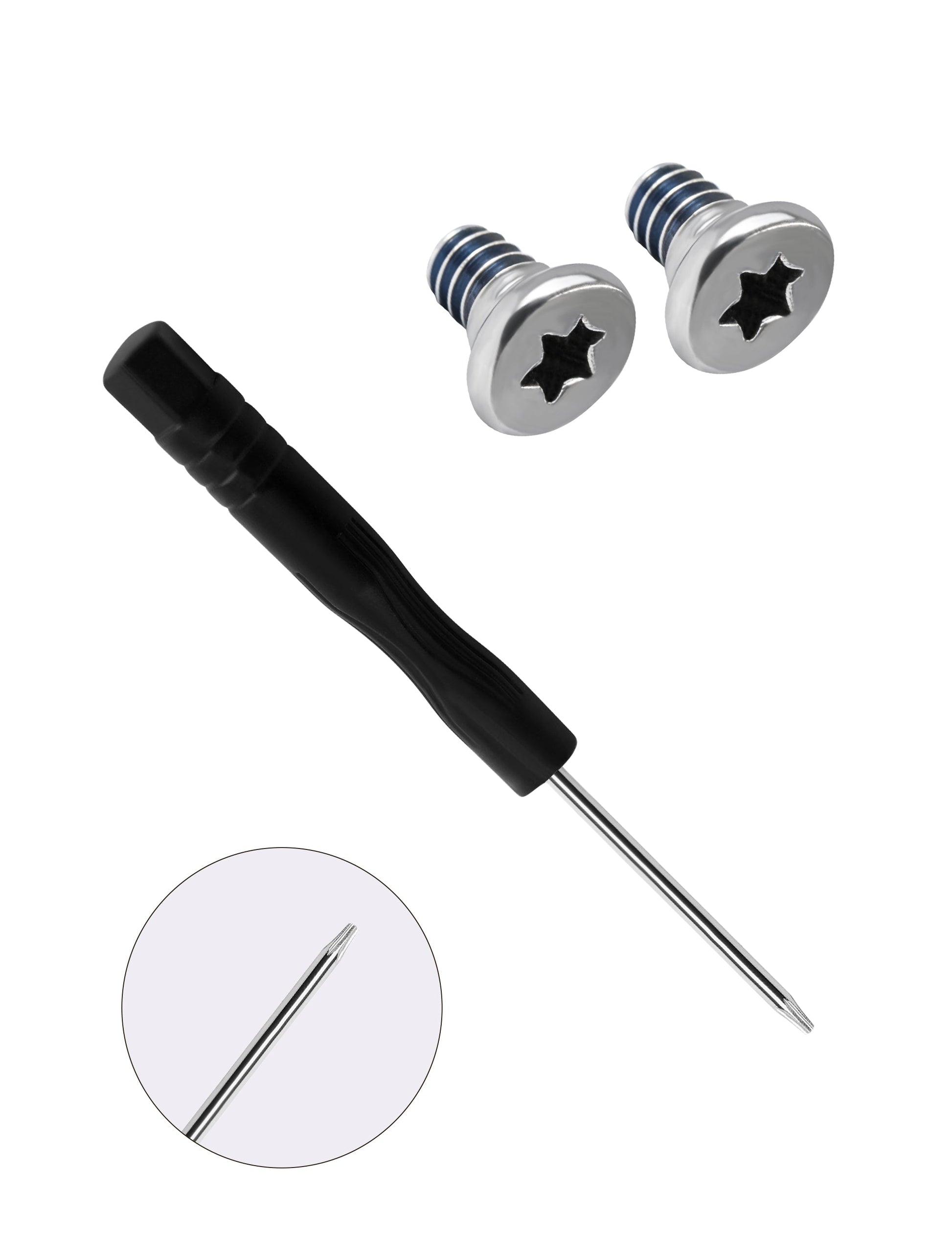 Silver-Flat Torx-2.5x1.5x1.2x2.2