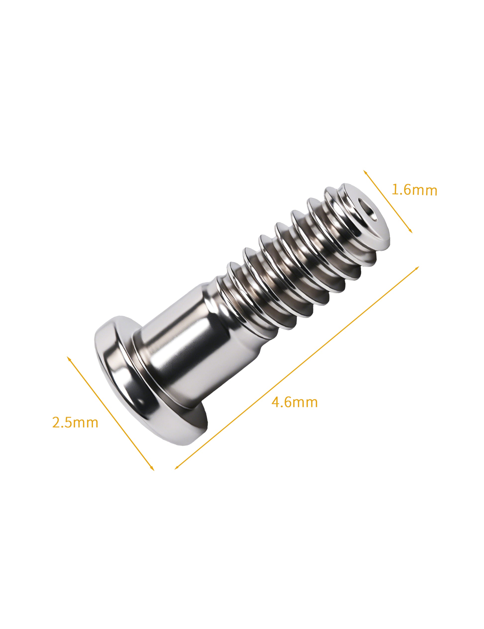 Silver-Round-Slotted-2.5×1.6×4.6