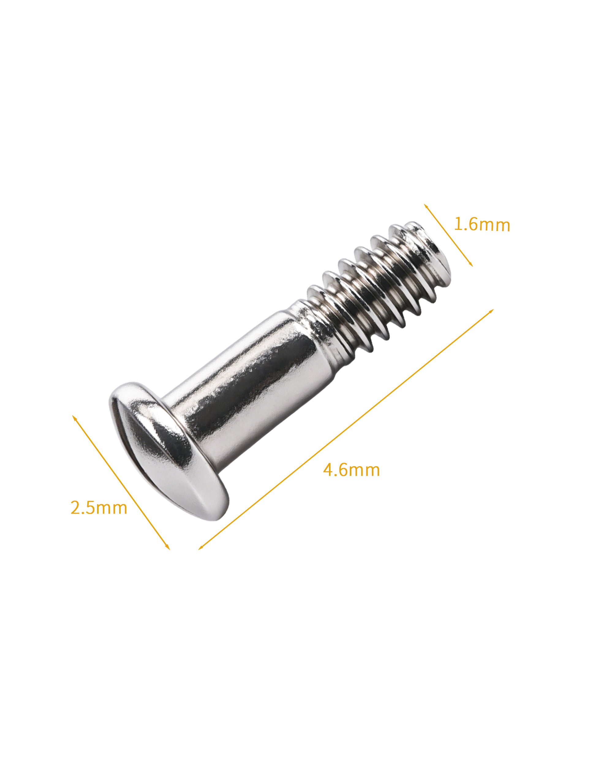 Silver-Round-Slotted-2.5×1.6×4.6