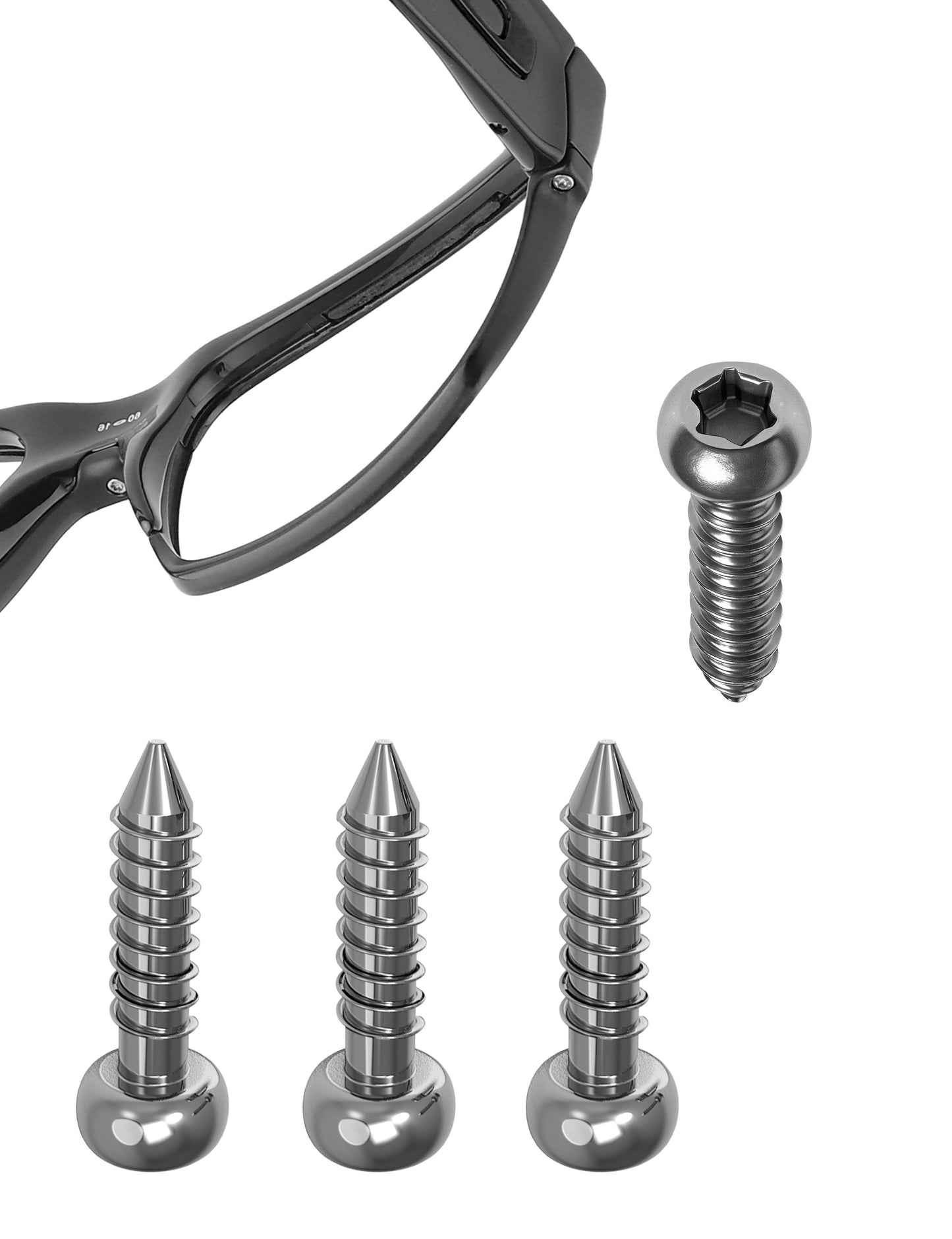 Replacement Screws for Oakley TwoFace XL OO9350