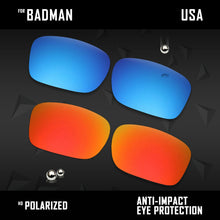 Load image into Gallery viewer, Anti Scratch Polarized Replacement Lenses for-Oakley Badman OO6020 Options