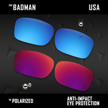 Load image into Gallery viewer, Anti Scratch Polarized Replacement Lenses for-Oakley Badman OO6020 Options