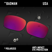 Load image into Gallery viewer, Anti Scratch Polarized Replacement Lenses for-Oakley Badman OO6020 Options