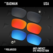 Load image into Gallery viewer, Anti Scratch Polarized Replacement Lenses for-Oakley Badman OO6020 Options