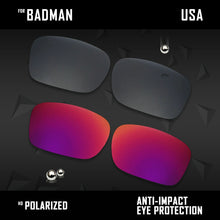 Load image into Gallery viewer, Anti Scratch Polarized Replacement Lenses for-Oakley Badman OO6020 Options