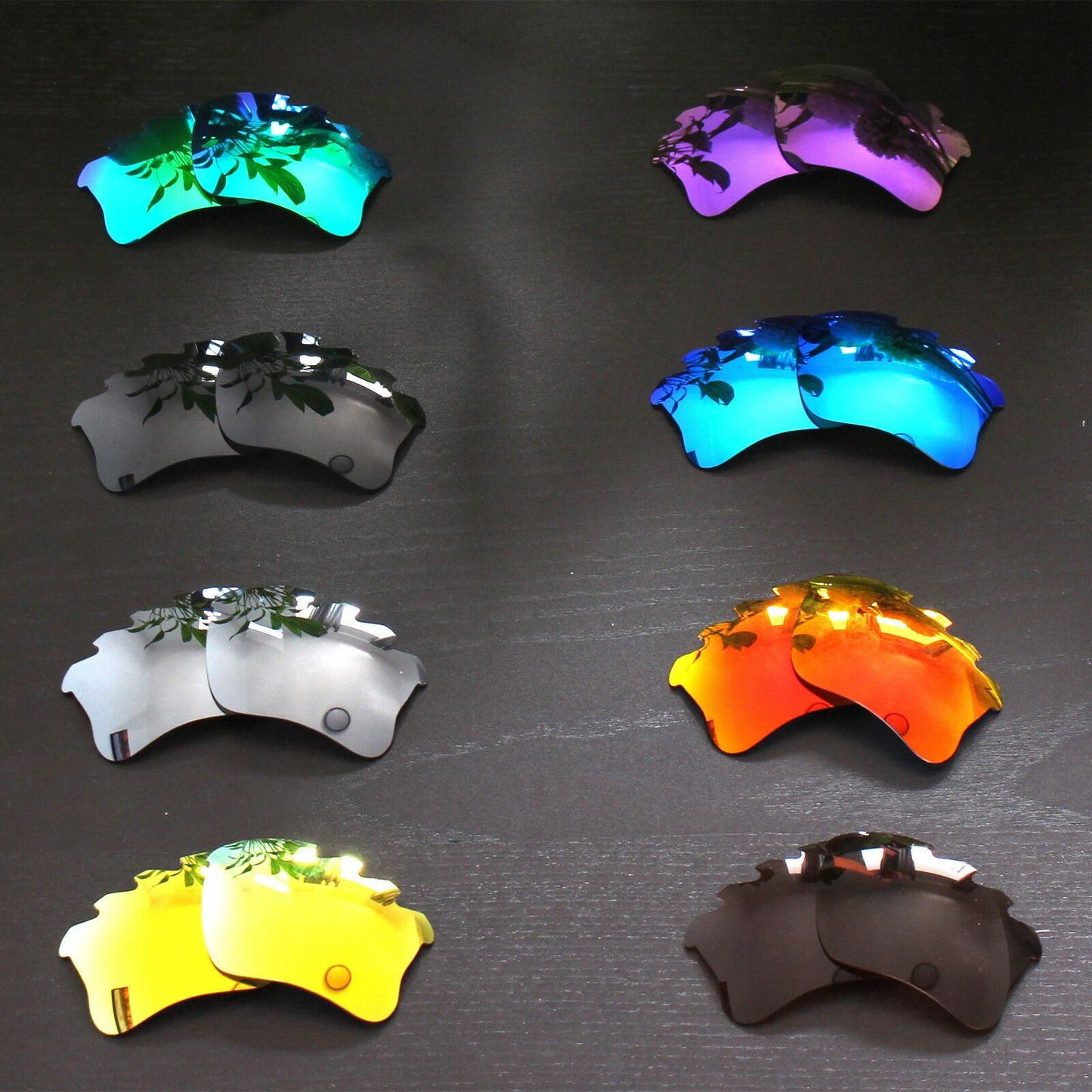 RAWD Polarized Replacement Lenses for-Oakley Flak Jacket XLJ Vented -Sunglass