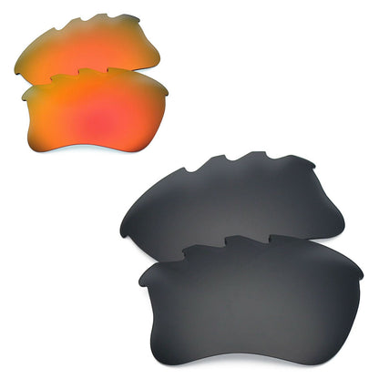 RAWD Polarized Replacement Lenses for-Oakley Flak Jacket XLJ Vented -Sunglass