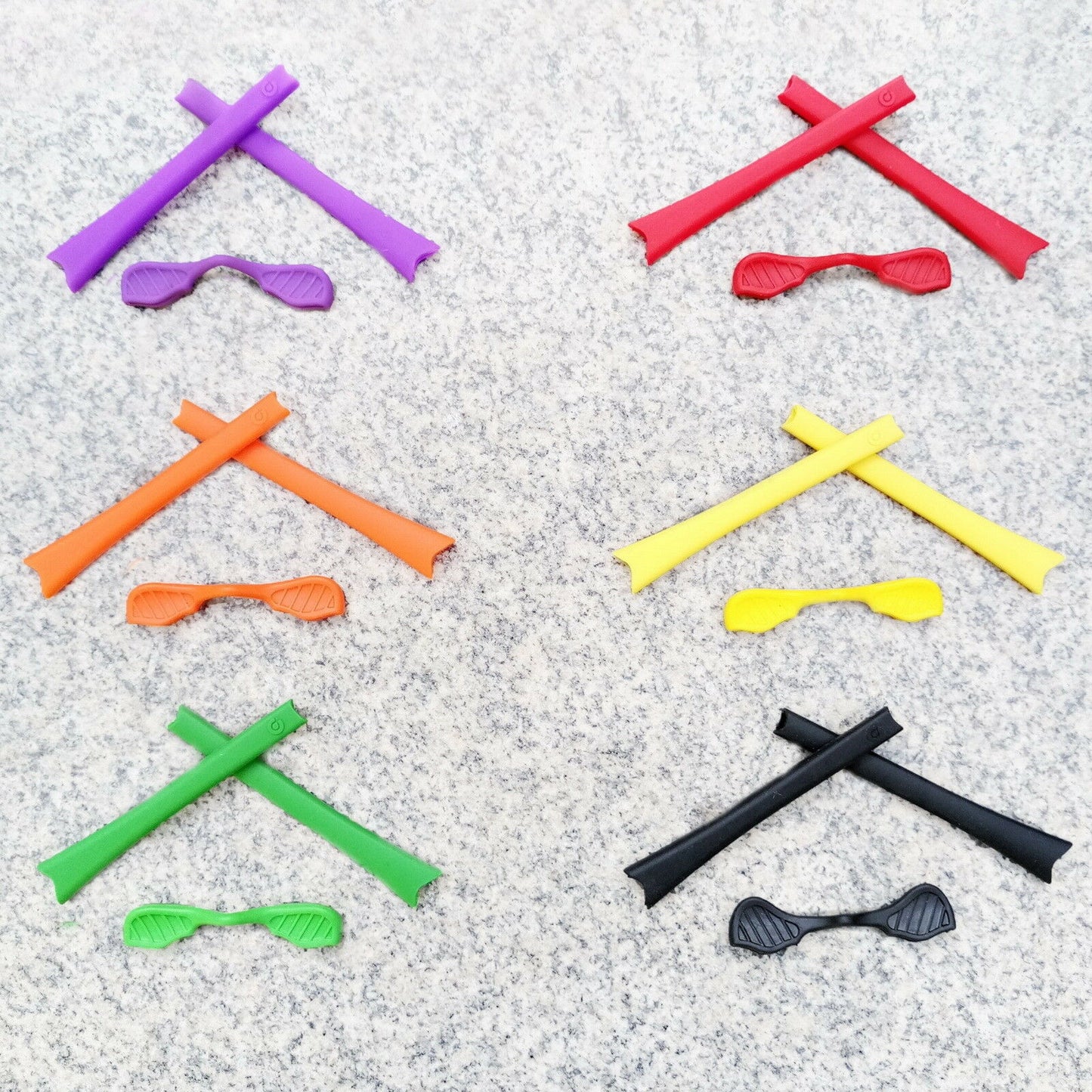 RAWD Earsocks+Nose Pads Rubber Kits for-Oakley Radar Path/Pitch/Range Options
