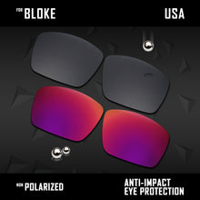 Load image into Gallery viewer, Anti Scratch Polarized Replacement Lenses for-Costa Del Mar Bloke