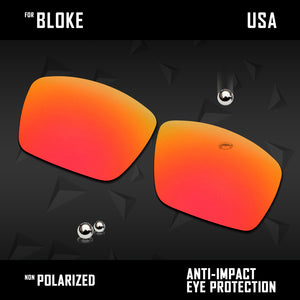 Anti Scratch Polarized Replacement Lenses for-Costa Del Mar Bloke